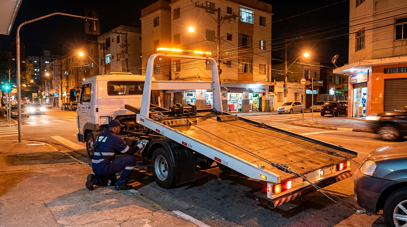 Guincho 24h profissional em Curitiba‑PR
