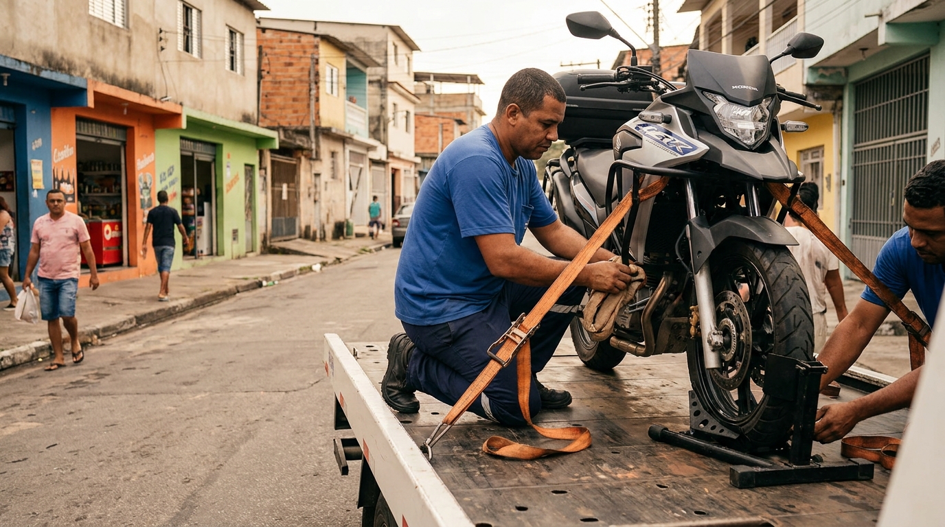 Guincho para Moto em Curitiba‑PR