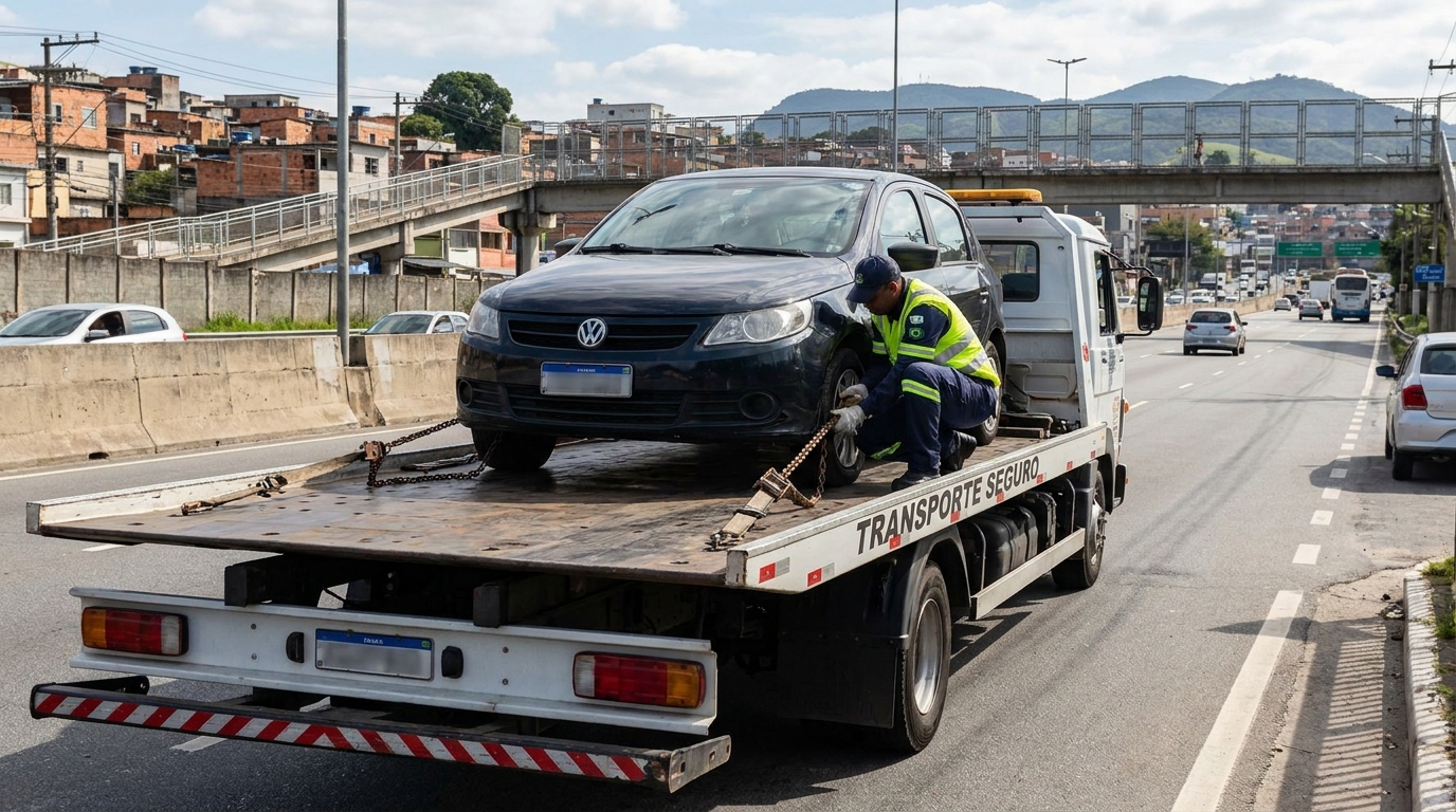 Logística para Veículos Parados em Curitiba‑PR
