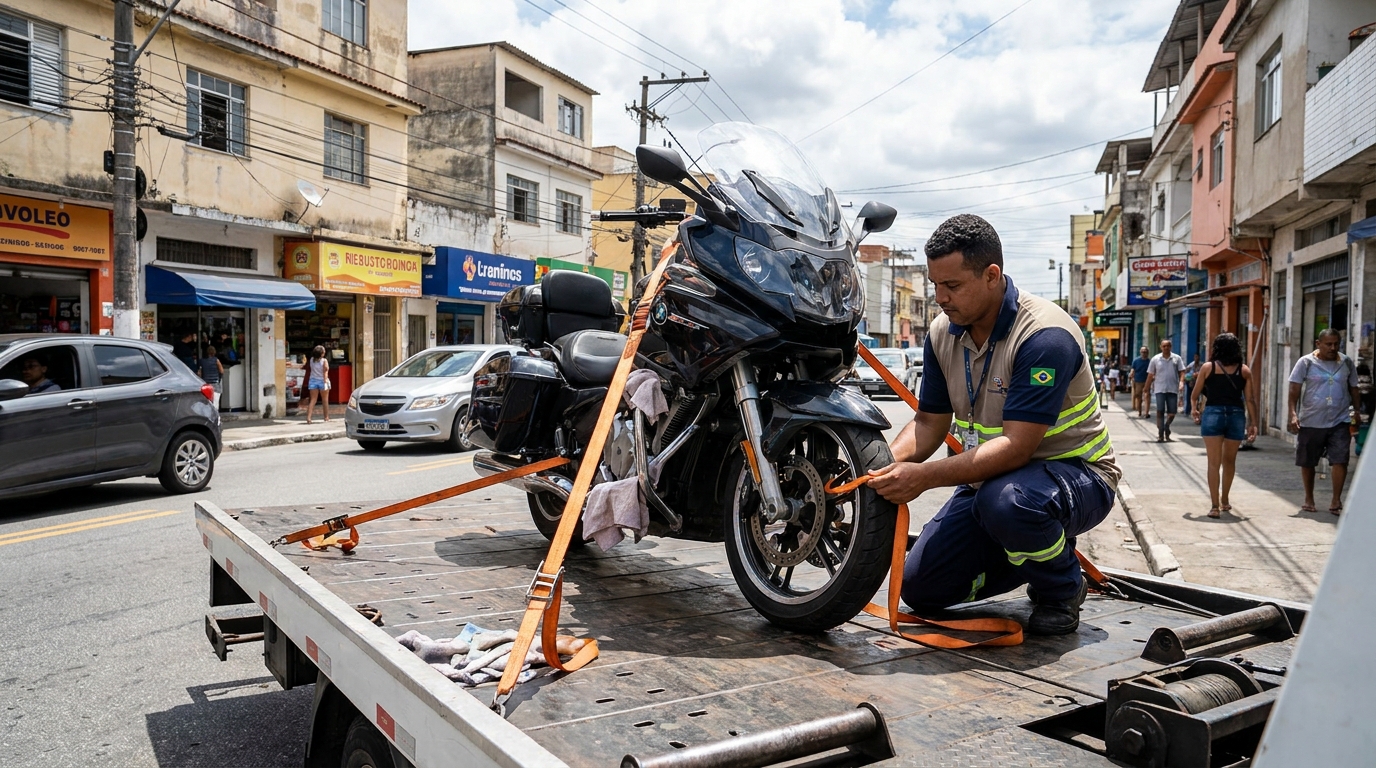 Remoção de Moto em Pane em Curitiba‑PR