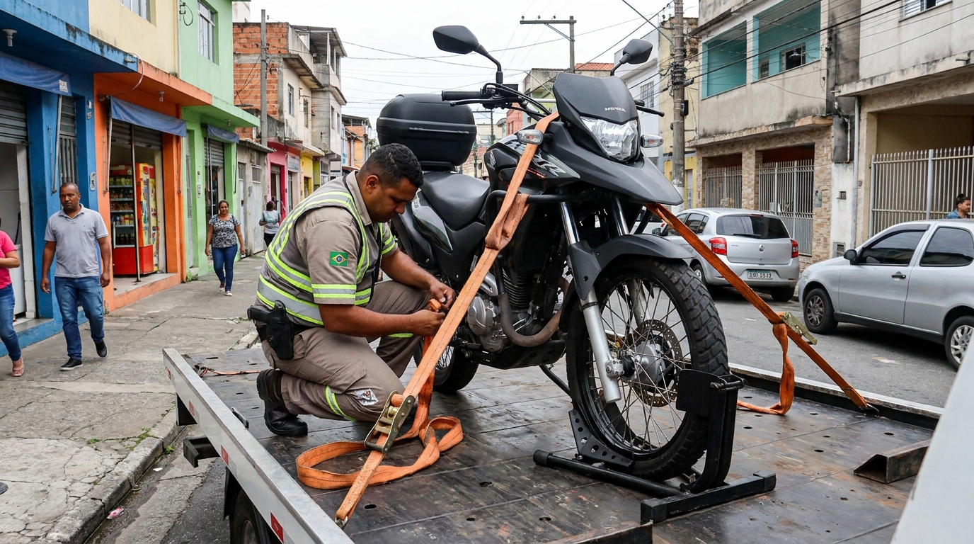 Guincho para Moto em Curitiba‑PR